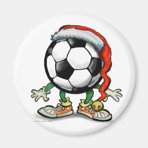 Aimant Noël de football