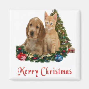 Aimant Noël des animaux