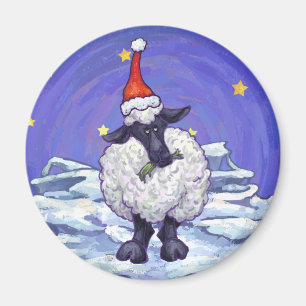 Aimant Noël des moutons
