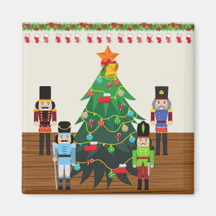 Aimant Noël des noisettes