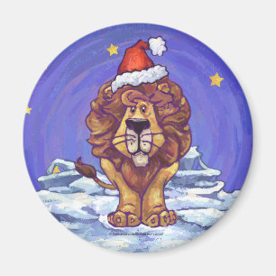 Aimant Noël du lion