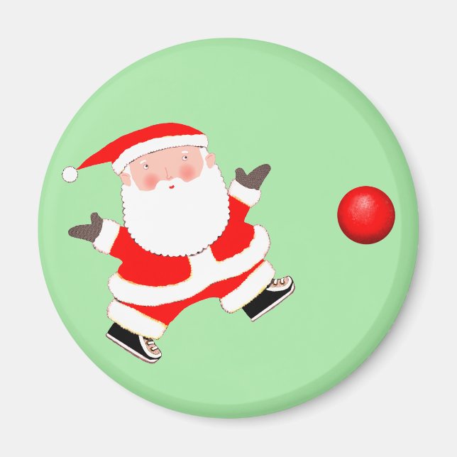 Aimant Noël Kickball (Devant)