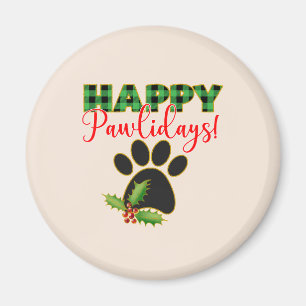 Aimant Noël Pawliday   Joyeux jour férié pour Amoureux de