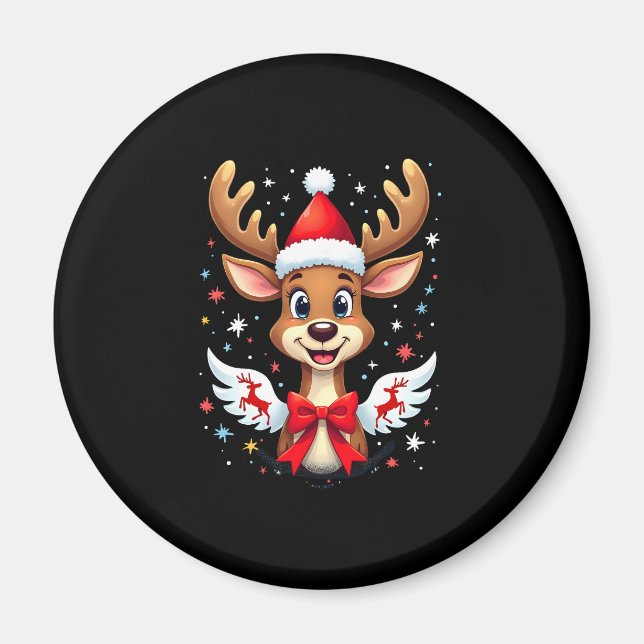 Aimant noël Reindeer (3) (Devant)
