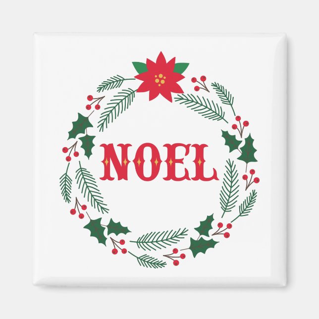Aimant Noel Wreath (Devant)