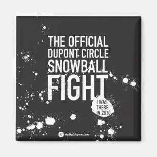 Aimant noir de neige