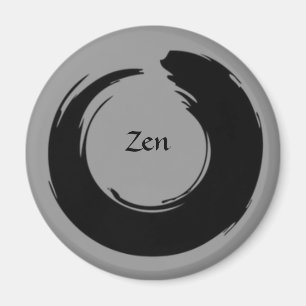 Aimant noir/gris de zen