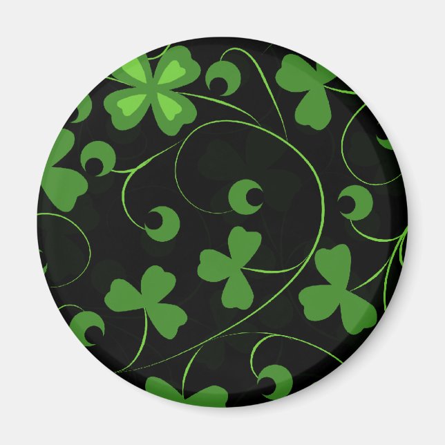 Aimant noir irlandais (Devant)