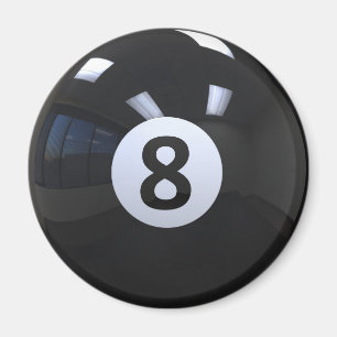Aimant Noir No 8 Billard Ball de piscine