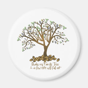 Aimant Noix d'arbre familial