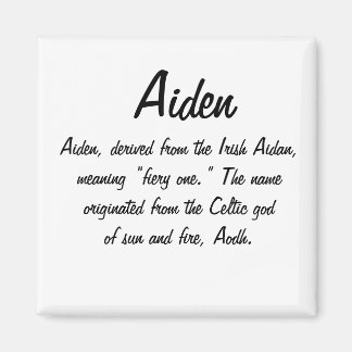 Aimant Nom Aiden Signification
