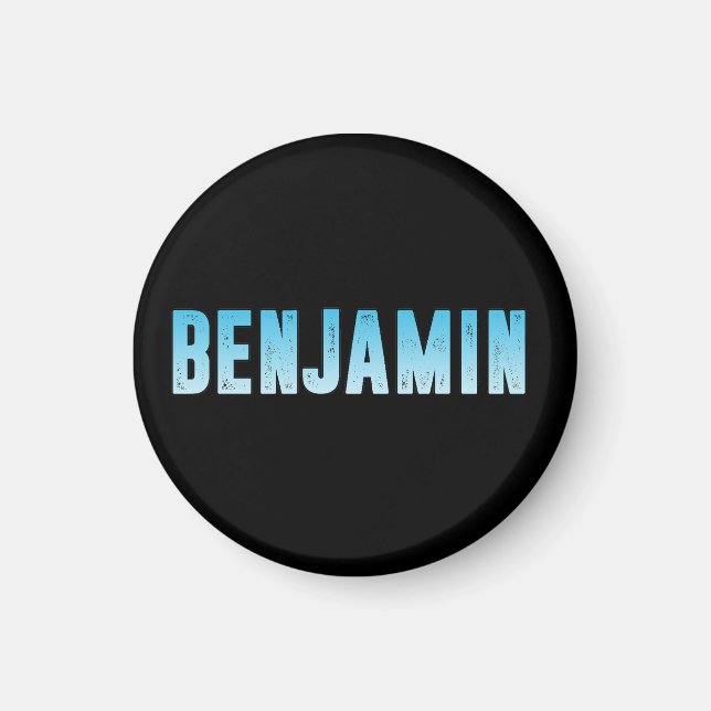 Aimant Nom Benjamin (Devant)