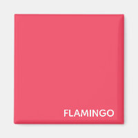 Nom de couleur rose Flamant rose