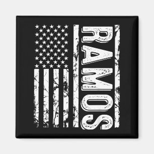 Aimant Nom de famille Ramos Nom de famille drôle Équipe F