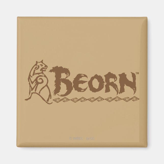 Aimant Nom de l'ours BEORN™ (Devant)