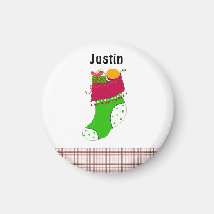 Aimant Nom de Noël Tags