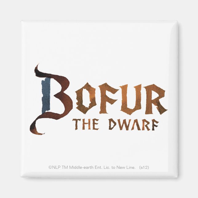 Aimant Nom du bofur (Devant)