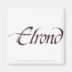 Aimant Nom ELROND™ Solide