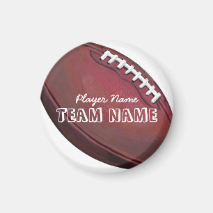 Aimant Nom et numéro du joueur Football