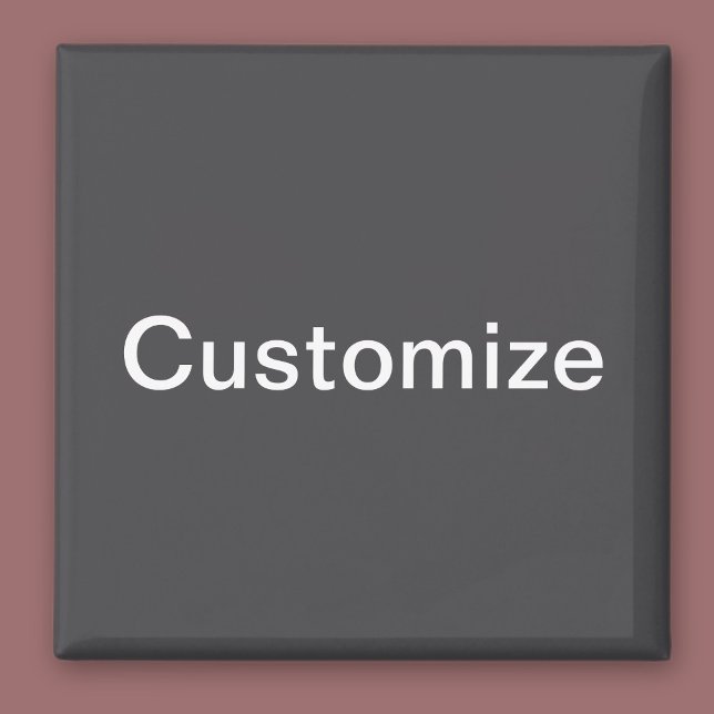 Aimant Nom modifiable en gras moderne, entreprise ou marq (Créateur téléchargé)