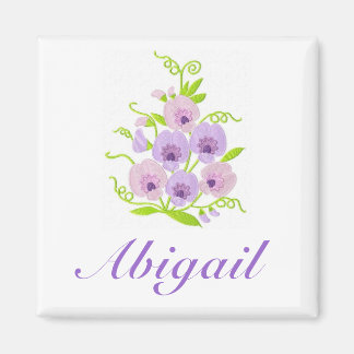Aimant NOM PERSONNALISÉ - Sweetpea Girl's / Woman's Magne