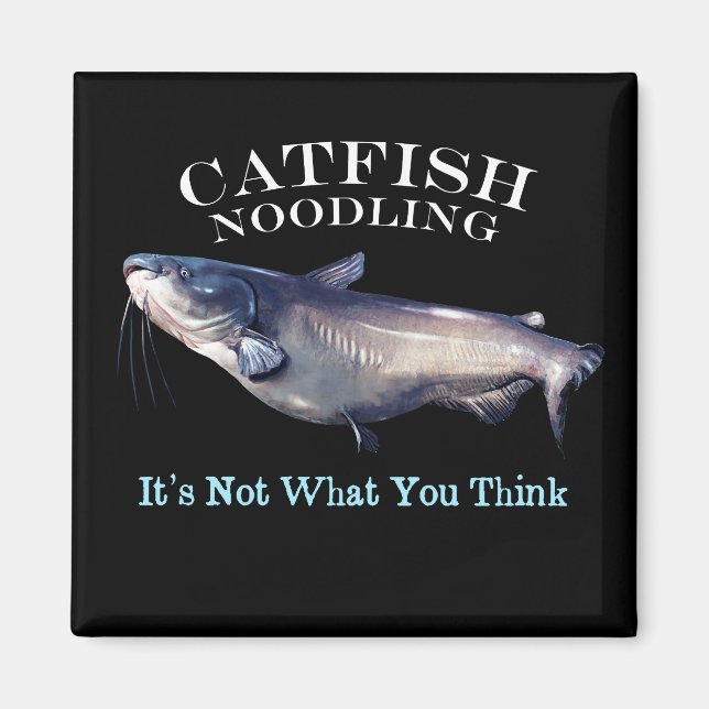 Aimant Noodling de poisson-chat n'est pas il ce que votre (Devant)