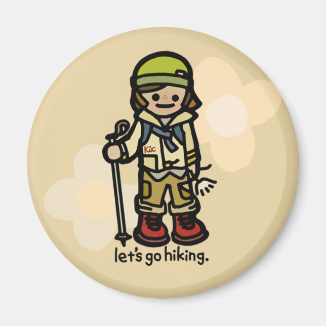 Aimant nord magnétique. (Devant)