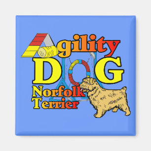 Aimant Norfolk_Terrier_Agility