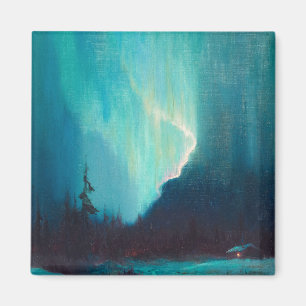 Aimant Northern Lights, Juneau, Alaska par Sydney Laurenc