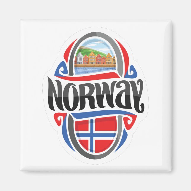 Aimant Norvège (Devant)