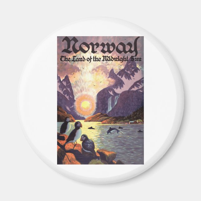 Aimant Norvège (Devant)