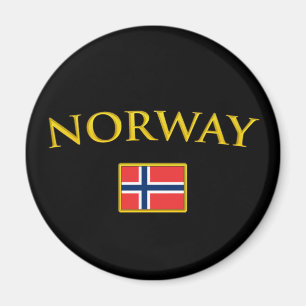 Aimant Norvège d'or