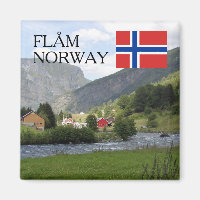 Norvège Scandinavie montagnes Flam souvenir