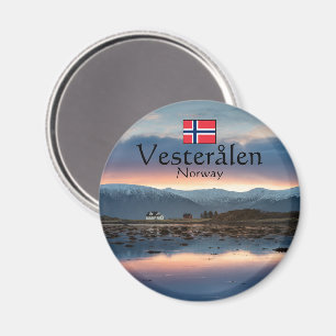 Aimant Norvège Vesteralen Souvenir