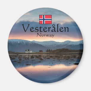 Aimant Norvège Vesteralen Souvenir
