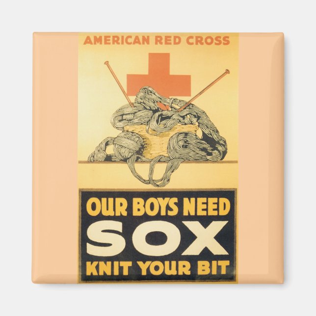 Aimant Nos garçons ont besoin de Sox (Devant)