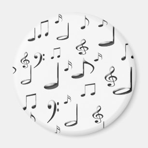 Aimant Notes de musique
