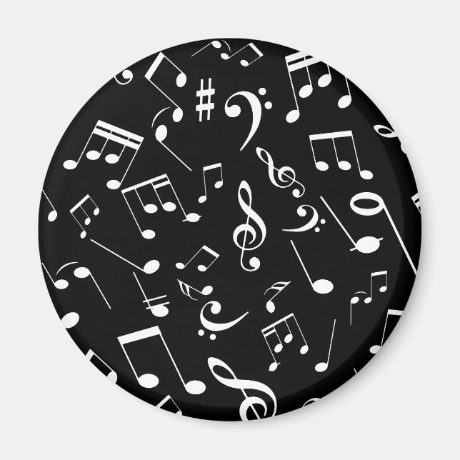 Aimant Notes musicales 2 (Devant)