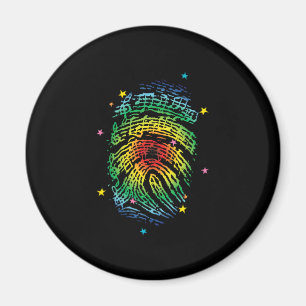 Aimant Notes musicales Musicien Piano Player Pian