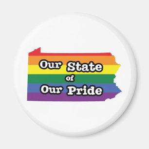 Aimant Notre État de notre fierté  Pennsylvanie