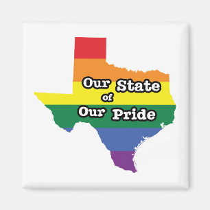 Aimant Notre État de notre fierté  Texas