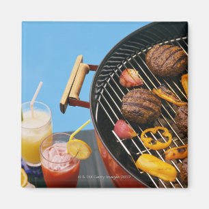 Aimant Nourriture grillée