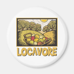 Aimant Nourriture lente de Locavore