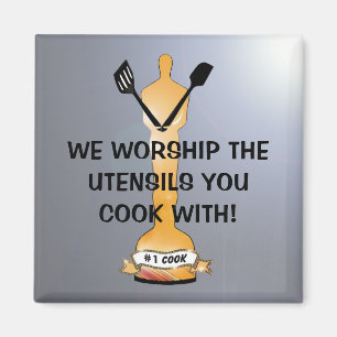 Aimant Nous Adorons Les Ustensiles Avec Lesquels Vous Cui
