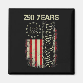 Aimant Nous Le Peuple 250 Ans Amérique 1776-2026 250e 4t