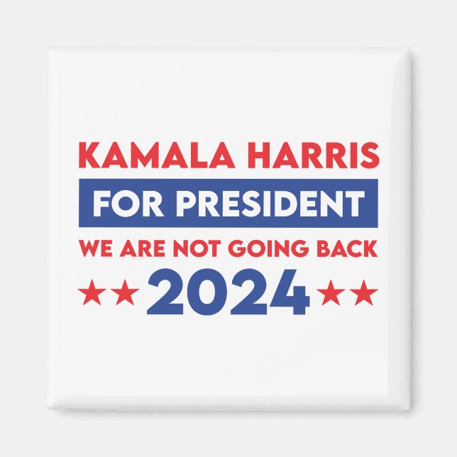Aimant Nous Ne Retournons Pas Kamala Harris Pour Présiden (Devant)