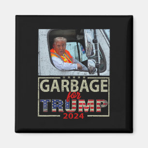 Aimant Nous ne sommes pas des ordures, votez Trump pour p