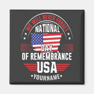 Aimant Nous n'oublierons jamais la Journée nationale du s