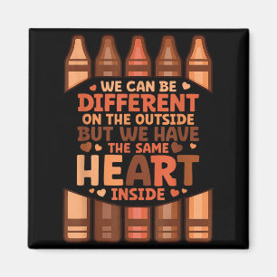 Aimant Nous pouvons être différents à l'extérieur Hommes 