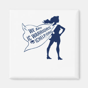 Aimant Nous sommes IC Warriors - Superhero
